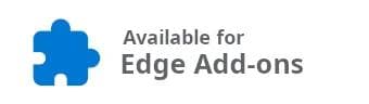 Available for Edge Add-ons Banner