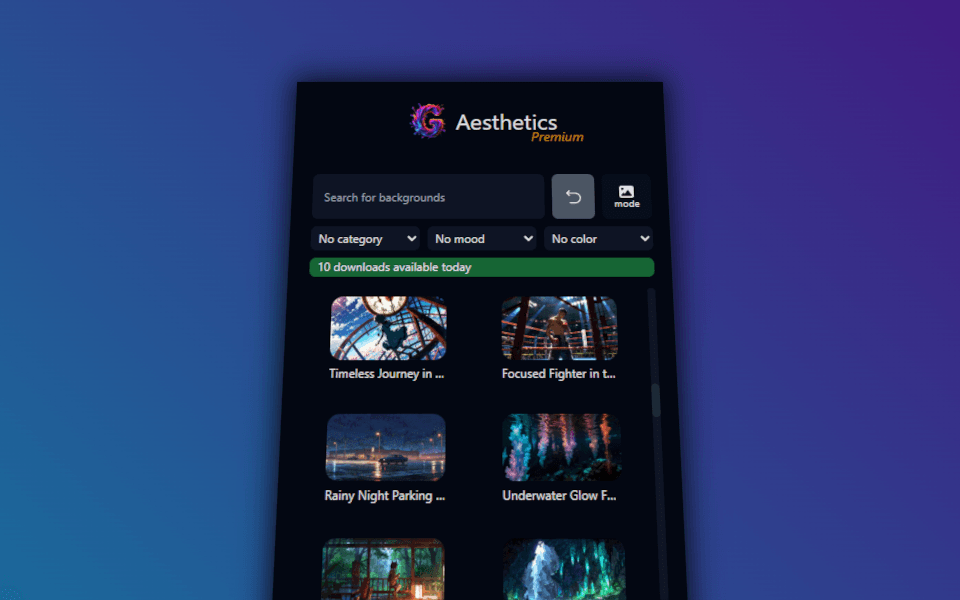 Explore Collections with G-Aesthetics